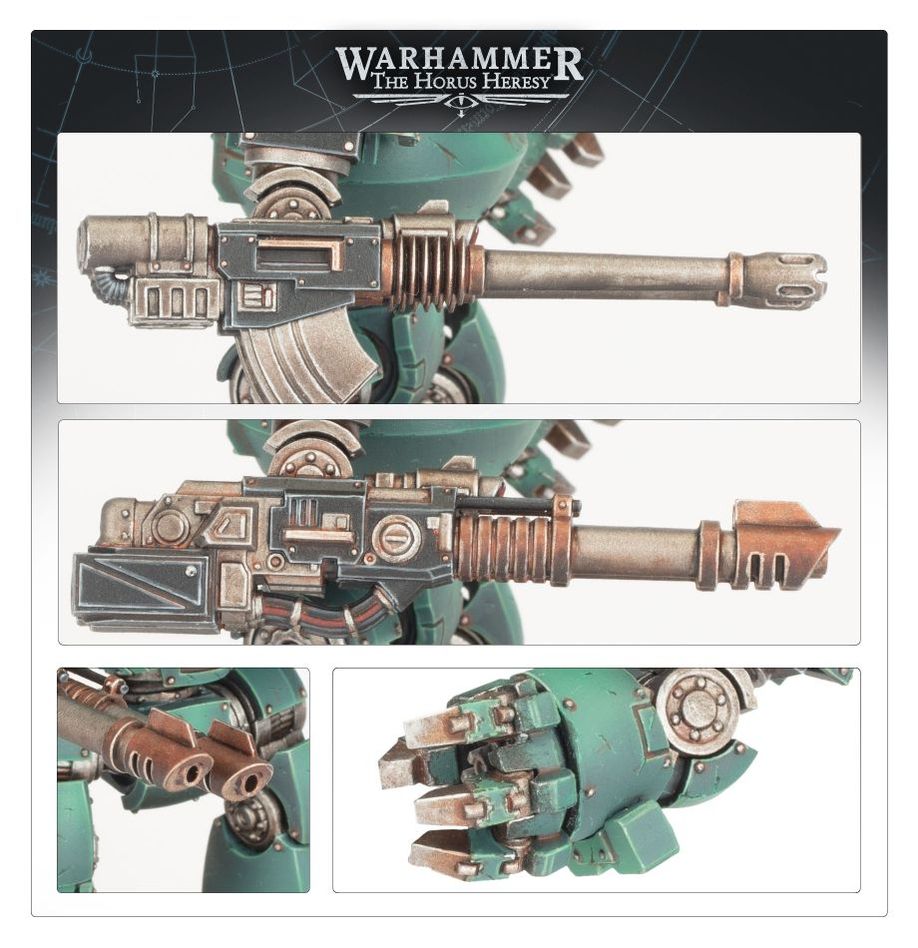 Games Workshop 31-25 - Horus Heresy - Legiones Astartes: Contemptor Dreadnought