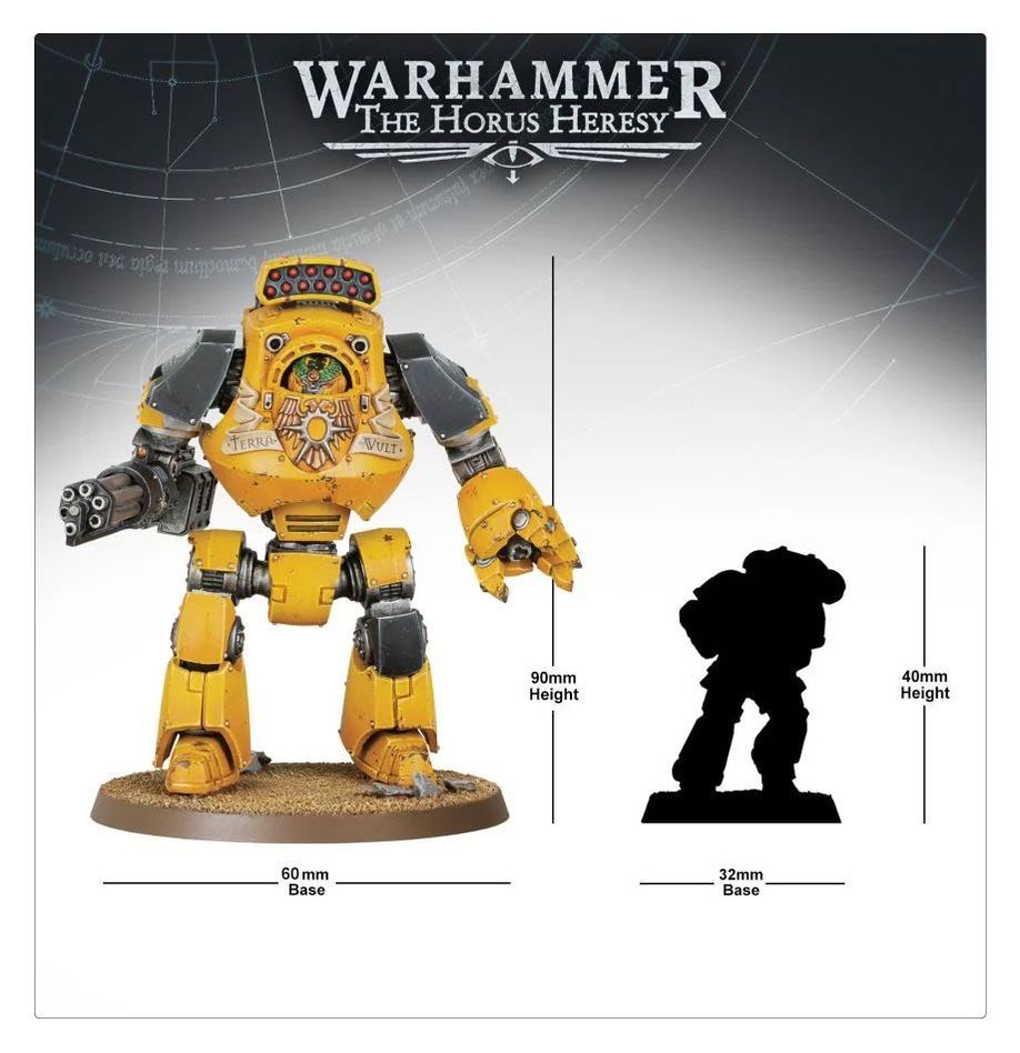 Games Workshop 31-25 - Horus Heresy - Legiones Astartes: Contemptor Dreadnought