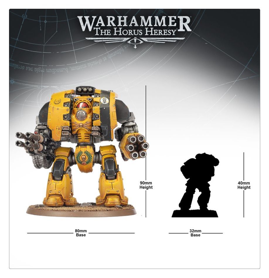 Games Workshop 31-28 - Horus Heresy - Legiones Astartes: Leviathan Dreadnought with Ranged Weapons