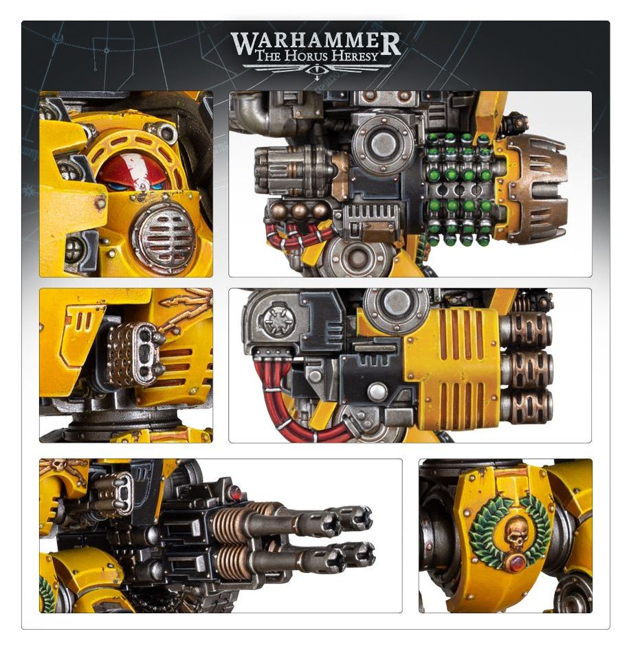 Games Workshop 31-28 - Horus Heresy - Legiones Astartes: Leviathan Dreadnought with Ranged Weapons