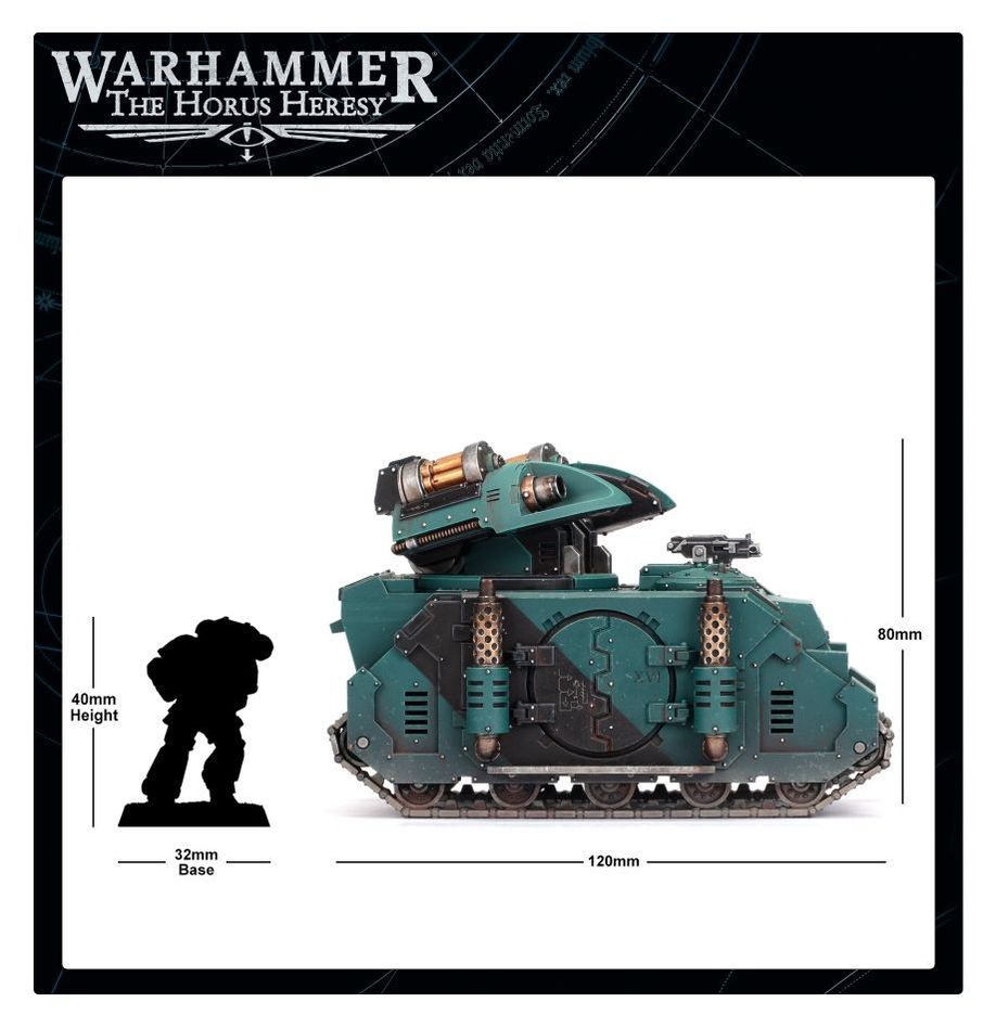Games Workshop 31-60 - Horus Heresy - Legiones Astartes: Scorpius Missile Tank