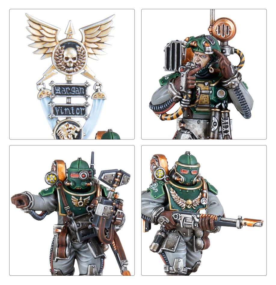 Games Workshop 31-74 - Horus Heresy - Solar Auxilia: Tactical Command Section