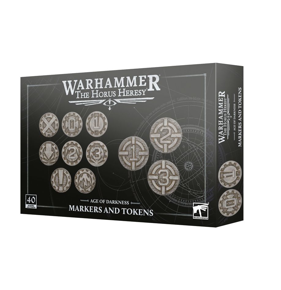 Games Workshop 31-131 - Horus Heresy - Age of Darkness Markers and Tokens