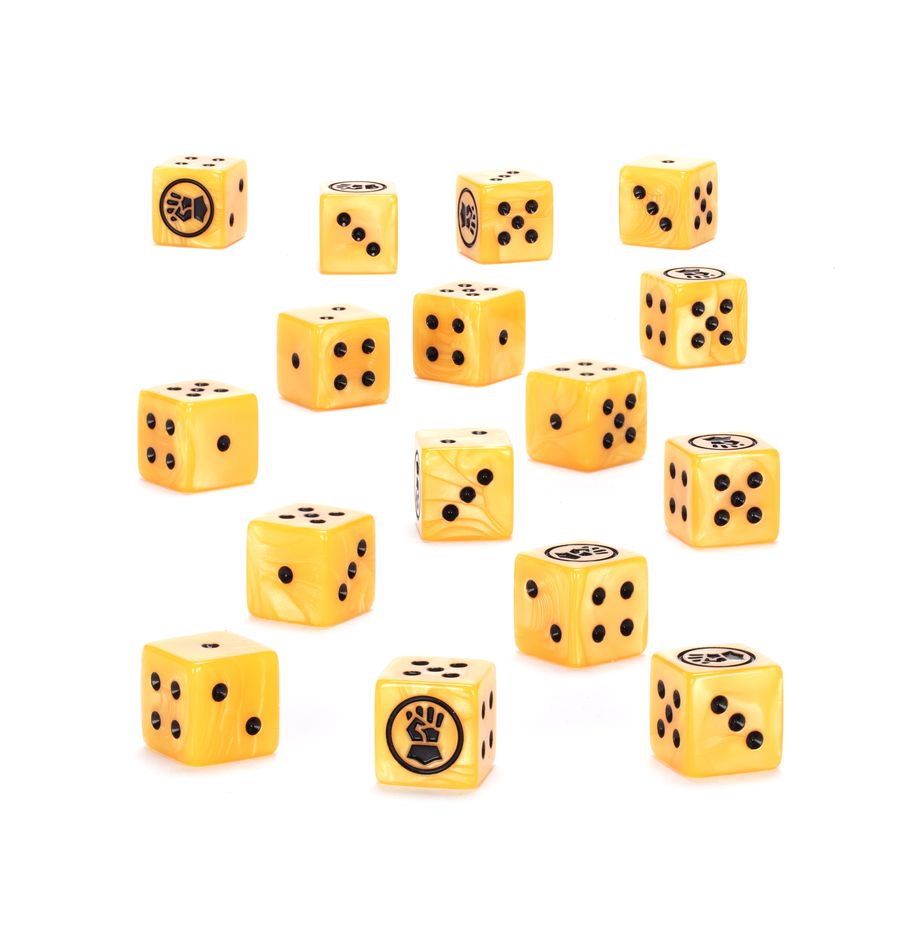 Games Workshop 55-64 - Warhammer 40,000 - Imperial Fists: Dice