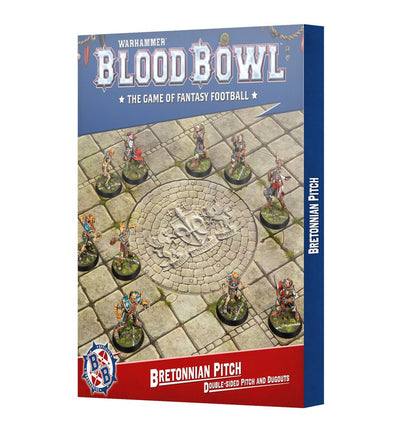 Games Workshop 202-61 - Blood Bowl - Bretonnian Team: Pitch & Dugouts