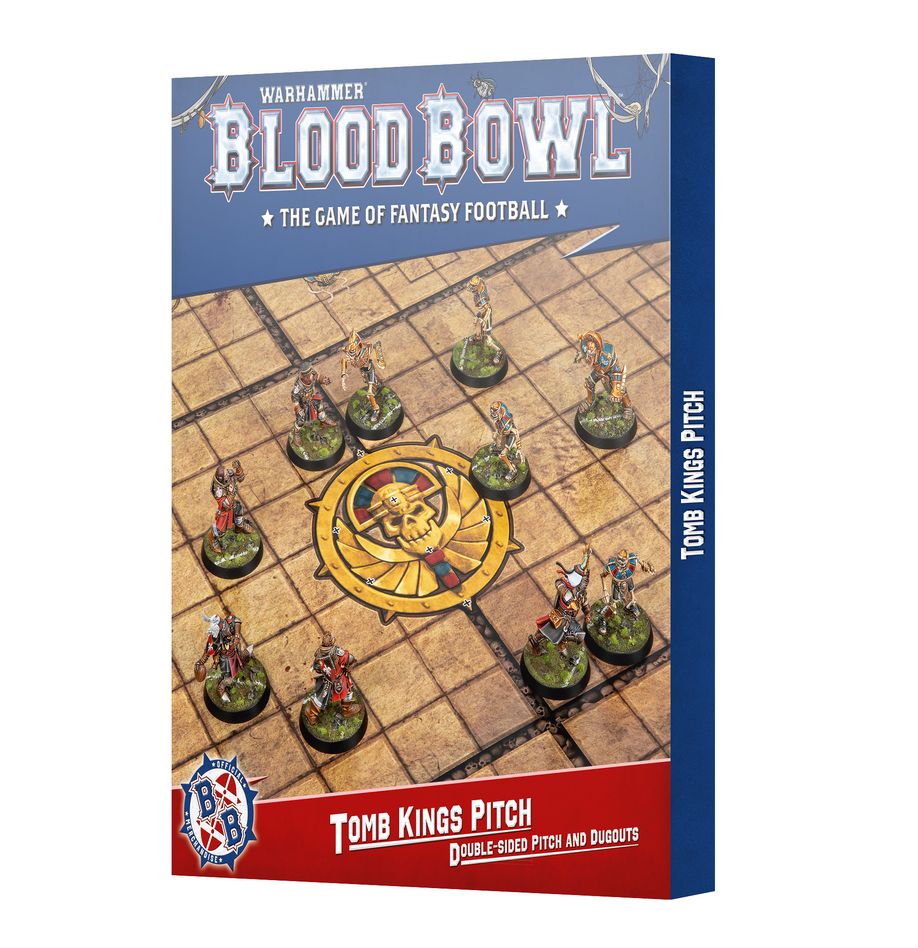 Games Workshop 202-60 - Blood Bowl - Tomb Kings Team: Pitch & Dugouts