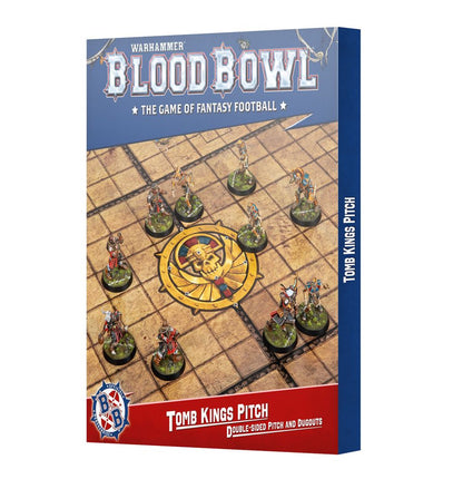Games Workshop 202-60 - Blood Bowl - Tomb Kings Team: Pitch & Dugouts