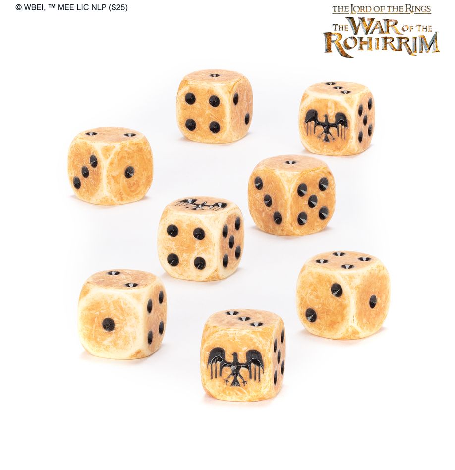 Games Workshop 30-93 - Middle-Earth Strategy Battle Game - Hill Tribesmen: Dice Set