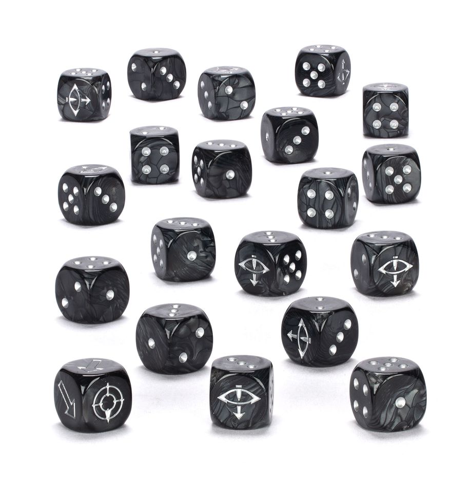 Games Workshop 31-39 - Horus Heresy - Age of Darkness Dice Set