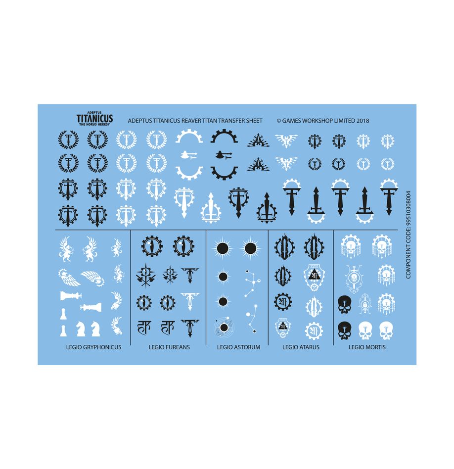 Games Workshop 03-23 - Legions Imperialis - Titan Legions: Reaver Titan with Melta Cannon & Chainfist