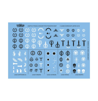 Games Workshop 03-23 - Legions Imperialis - Titan Legions: Reaver Titan with Melta Cannon & Chainfist
