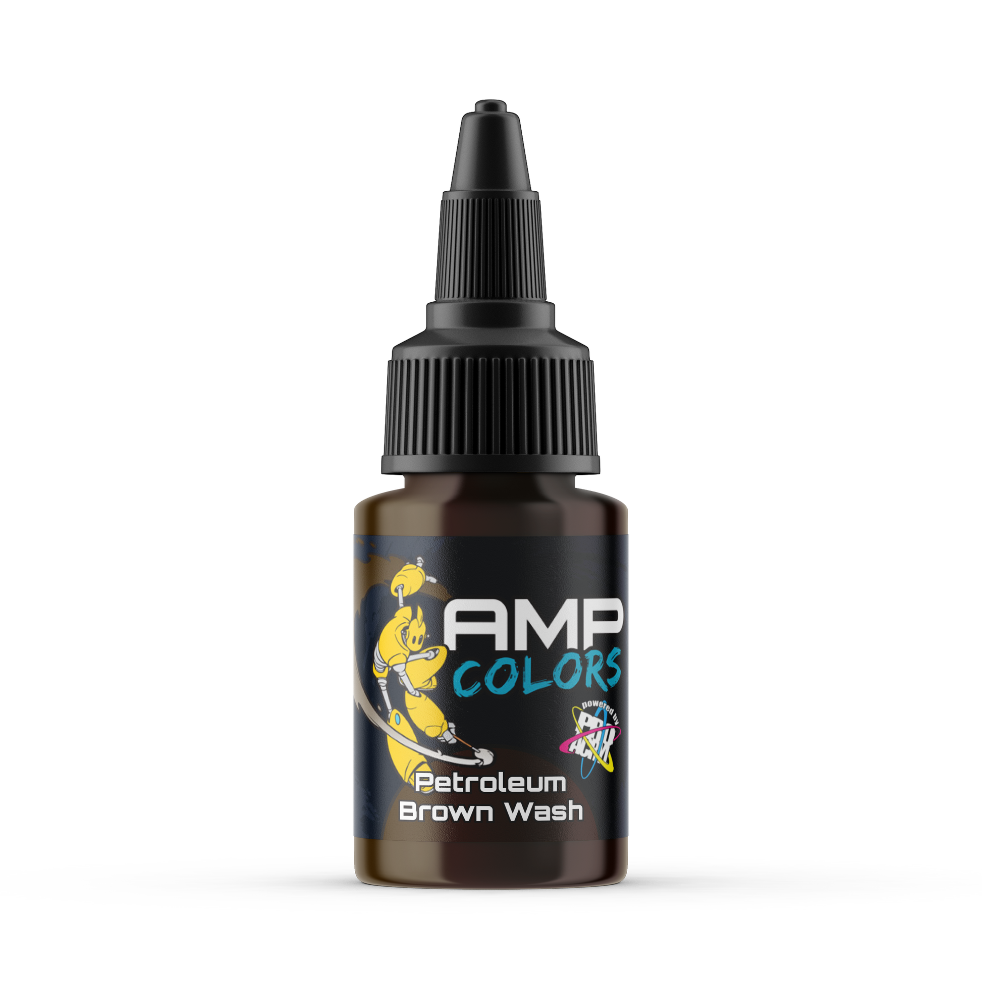 Monument Hobbies AMP-012 - AMP Colors Petroleum Brown Wash (22ml)