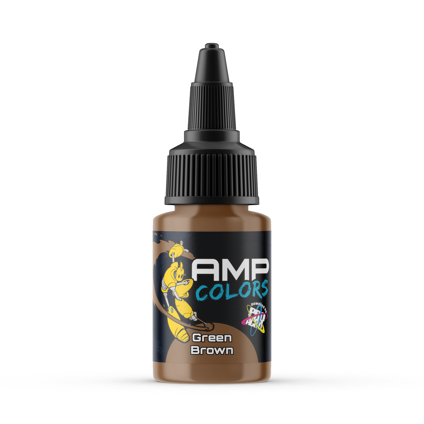 Monument Hobbies AMP-020 - AMP Colors Green Brown (22ml)