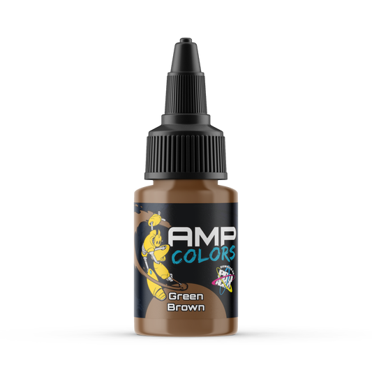 Monument Hobbies AMP-020 - AMP Colors Green Brown (22ml)