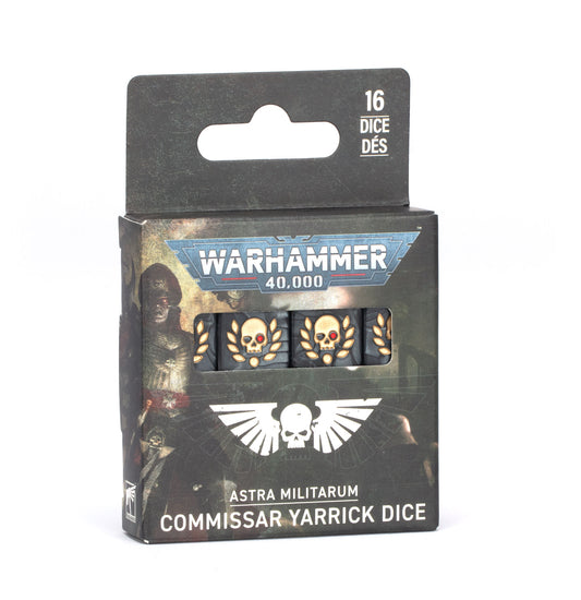 Games Workshop 47-83 - Warhammer 40,000 - Astra Militarum: Commissar Yarrick Dice