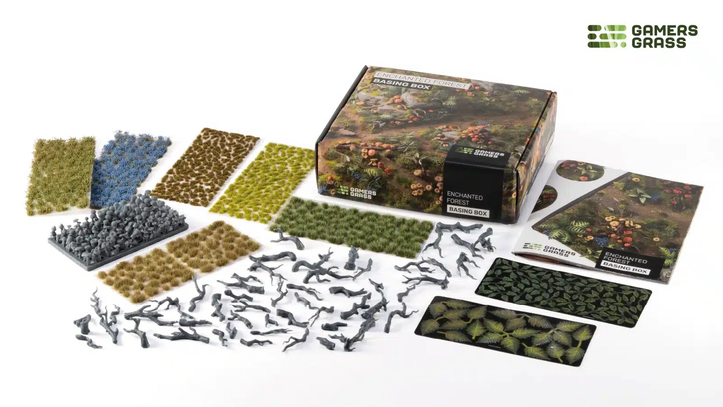 Gamers Grass GGSB-EFBB - Enchanted Forest Basing Box