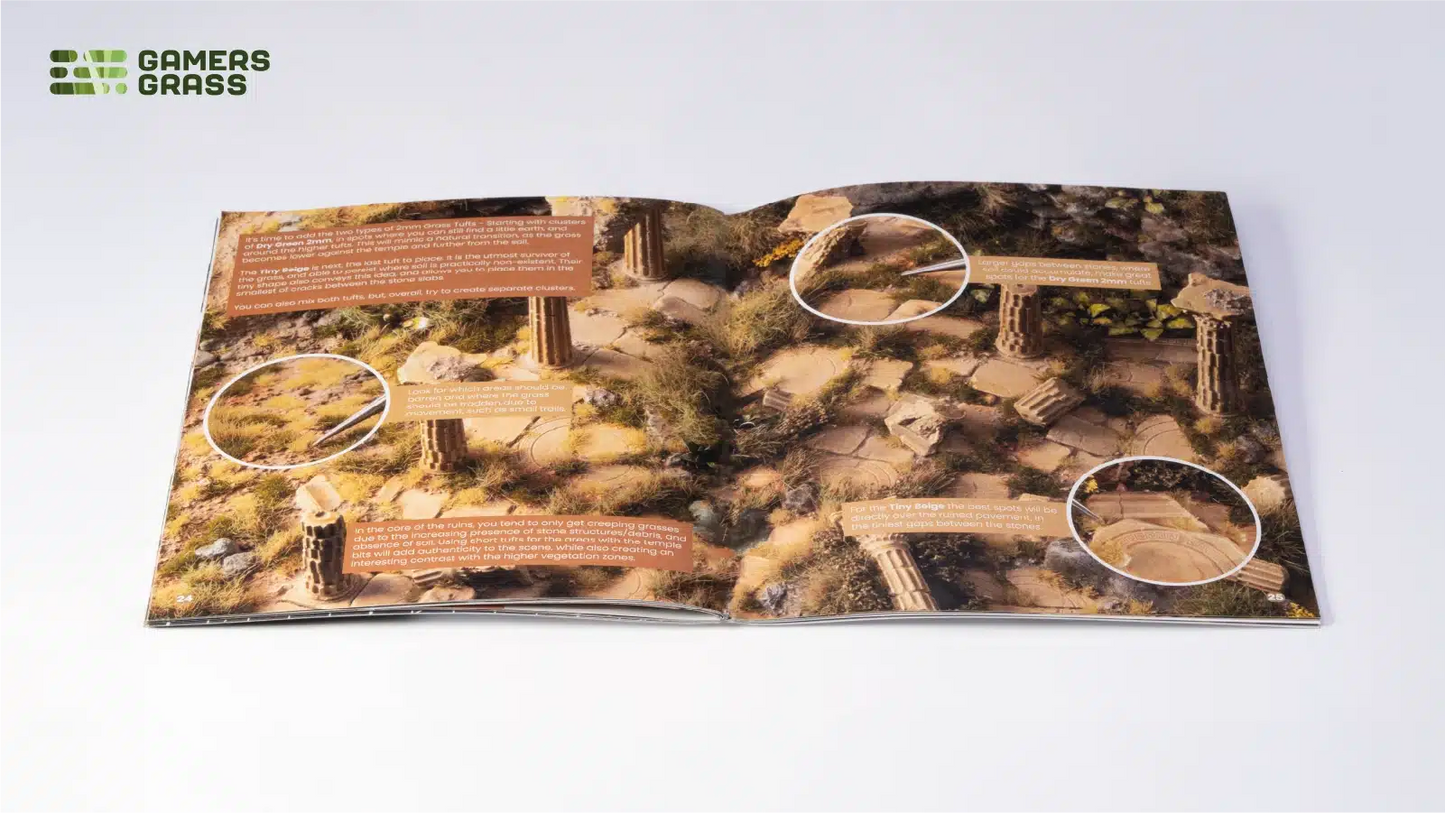 Gamers Grass GGSB-MTBB - Mediterranean Temple Basing Box