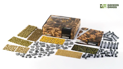 Gamers Grass GGSB-MTBB - Mediterranean Temple Basing Box
