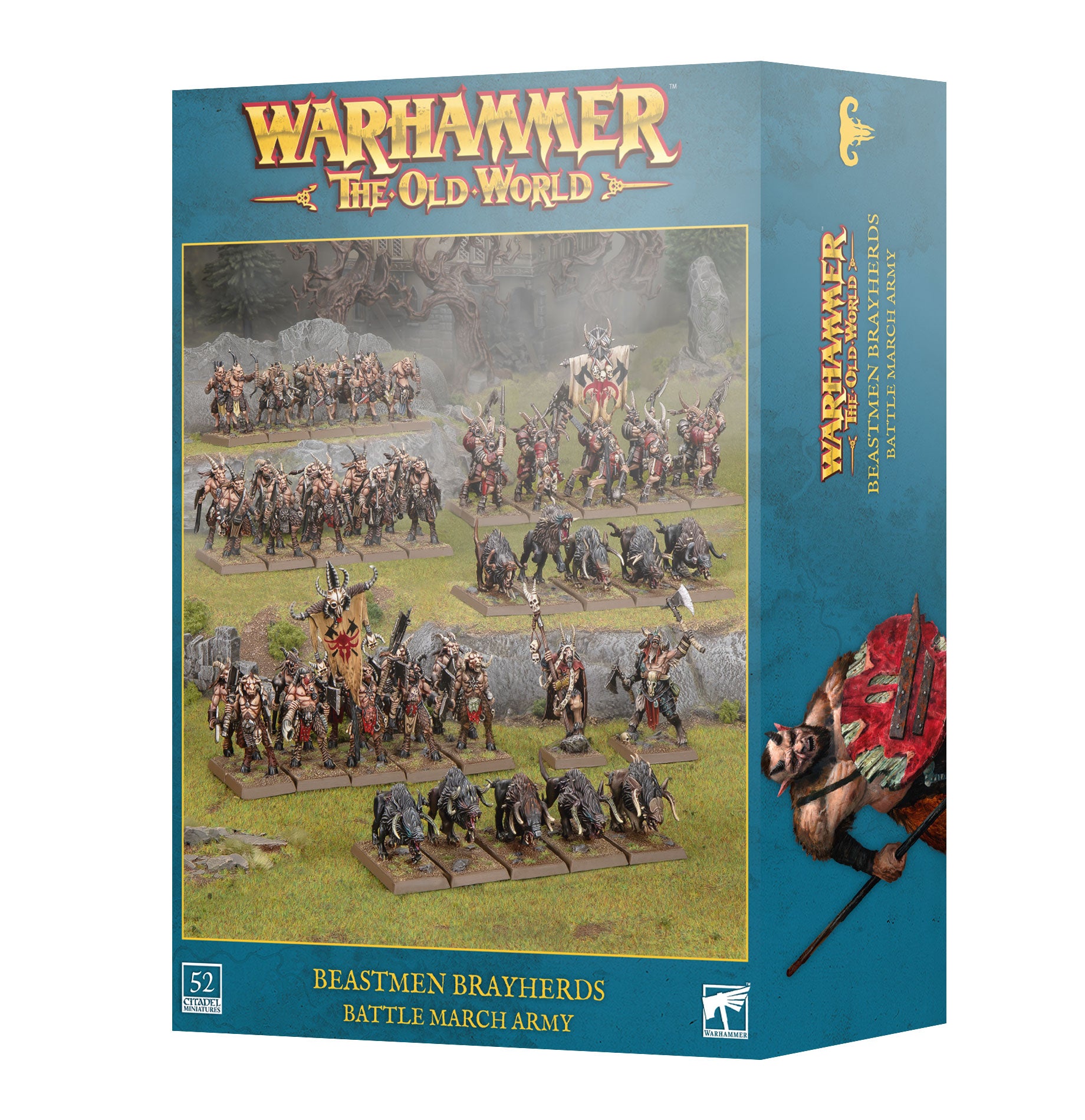 Games Workshop 08-112 - Warhammer: The Old World - Beastmen Brayherds: Battle March Army