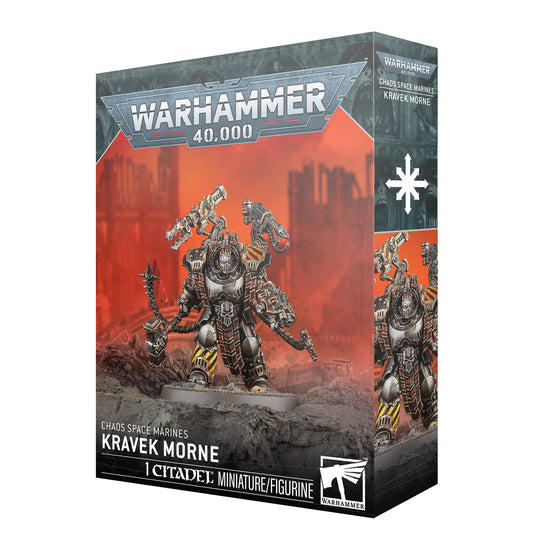 Games Workshop 43-33 - Warhammer 40,000 - Chaos Space Marines: Kravek Morne