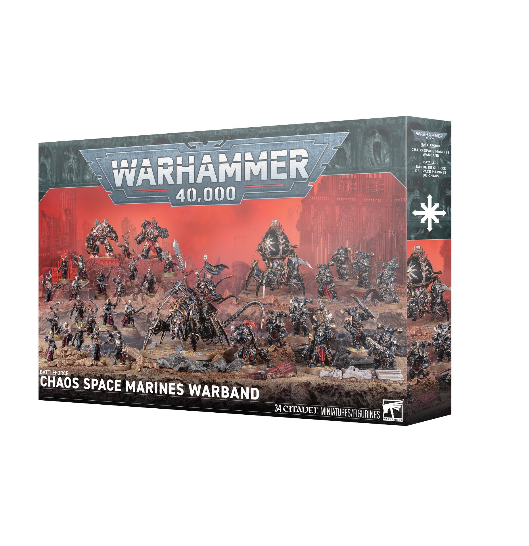 Games Workshop 71-44 - Warhammer 40,000 - Chaos Space Marines: Chaos Space Marine Warband Battleforce