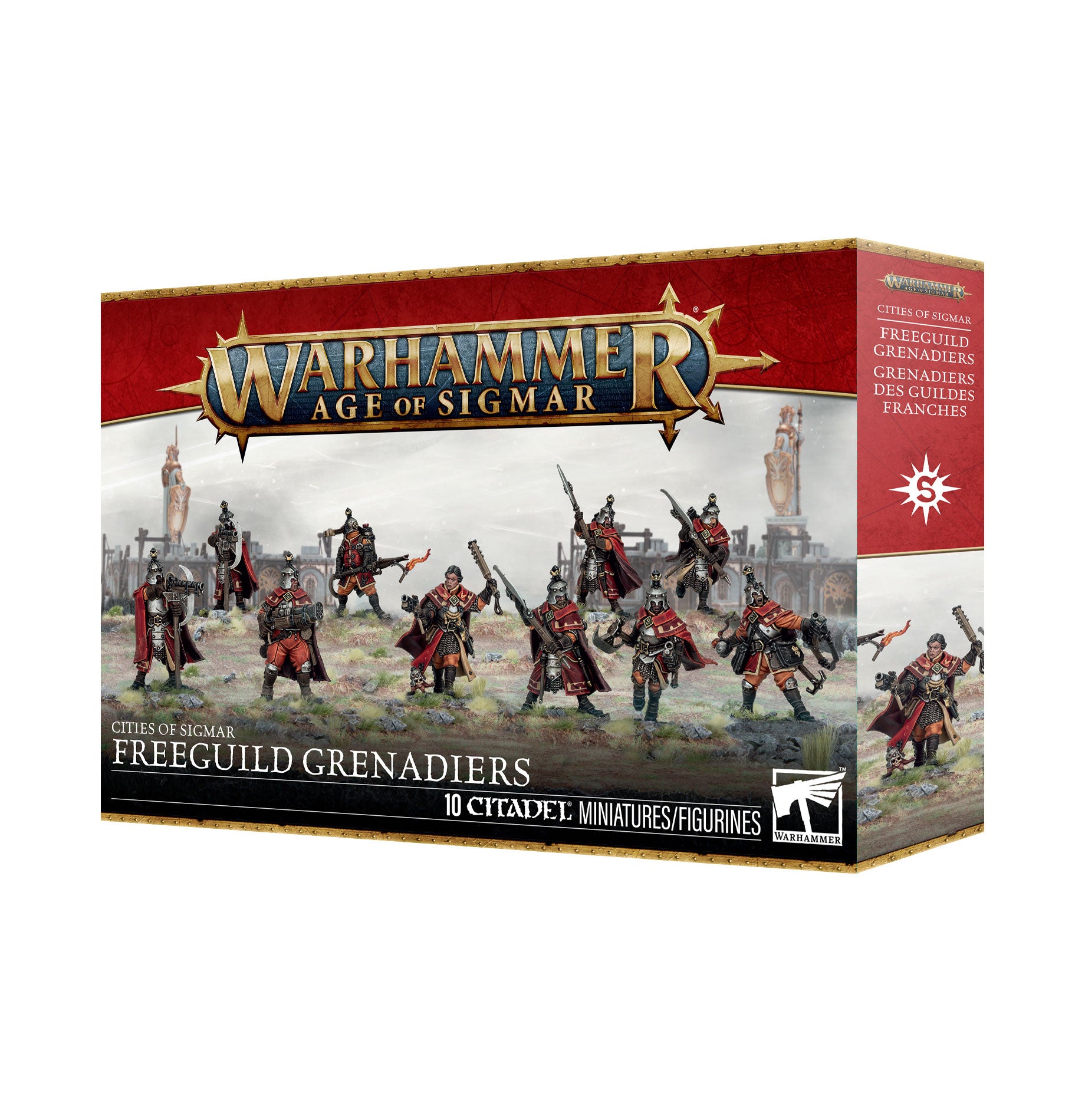 Games Workshop 86-54 - Age of Sigmar - Cities of Sigmar: Freeguild Grenadiers