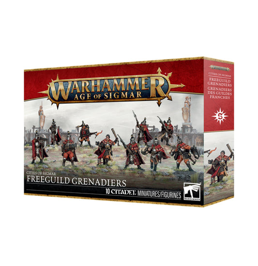 Games Workshop 86-54 - Age of Sigmar - Cities of Sigmar: Freeguild Grenadiers
