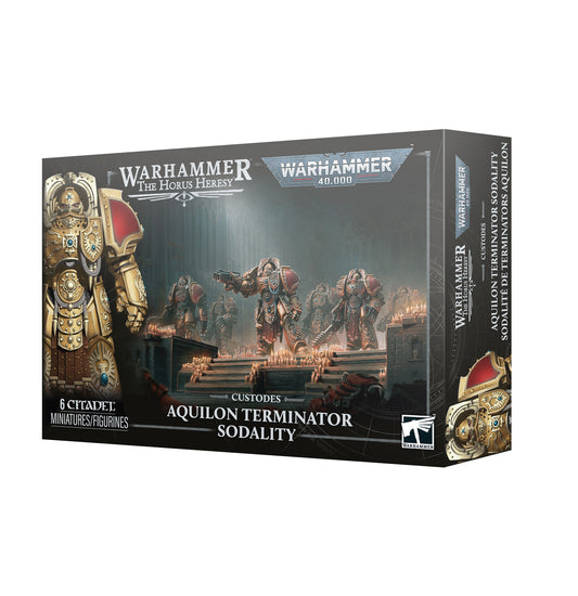 Games Workshop 77-12 - Horus Heresy / Warhammer 40,000 - Custodes: Aquilon Terminator Sodality