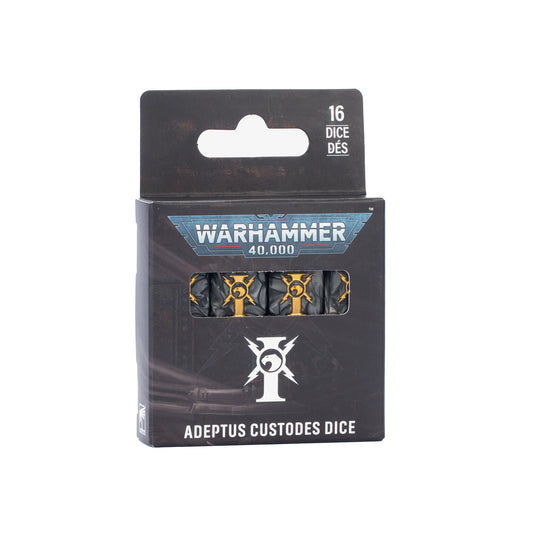 Games Workshop 01-16 - Warhammer 40,000 - Adeptus Custodes: Dice