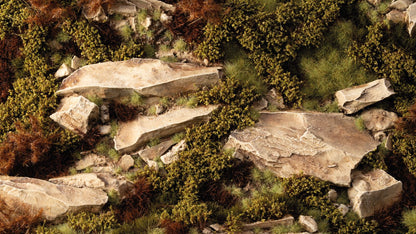 Gamers Grass GGFS-DRG - Dry Green Shrubs