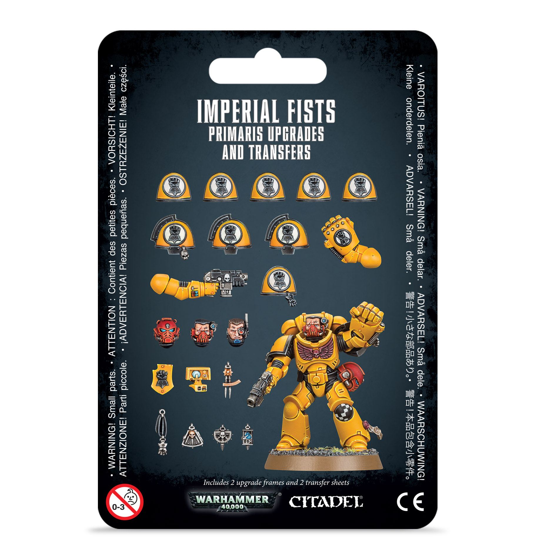 Games Workshop 55-26 - Warhammer 40,000 - Imperial Fists: Primaris Upgrades and Transfers