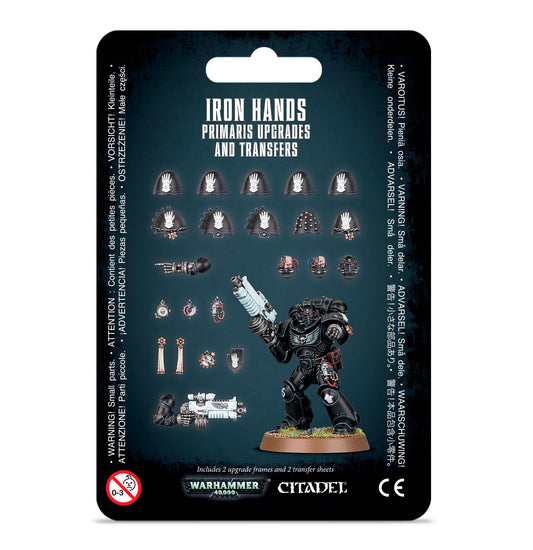 Games Workshop 55-09 - Warhammer 40,000 - Iron Hands: Primaris Upgrades and Transfers