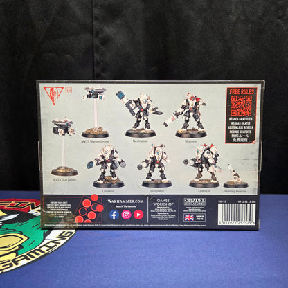 Games Workshop 102-13 - Kill Team - T'au Empire: XV26 Stealth Battlesuits Box Back