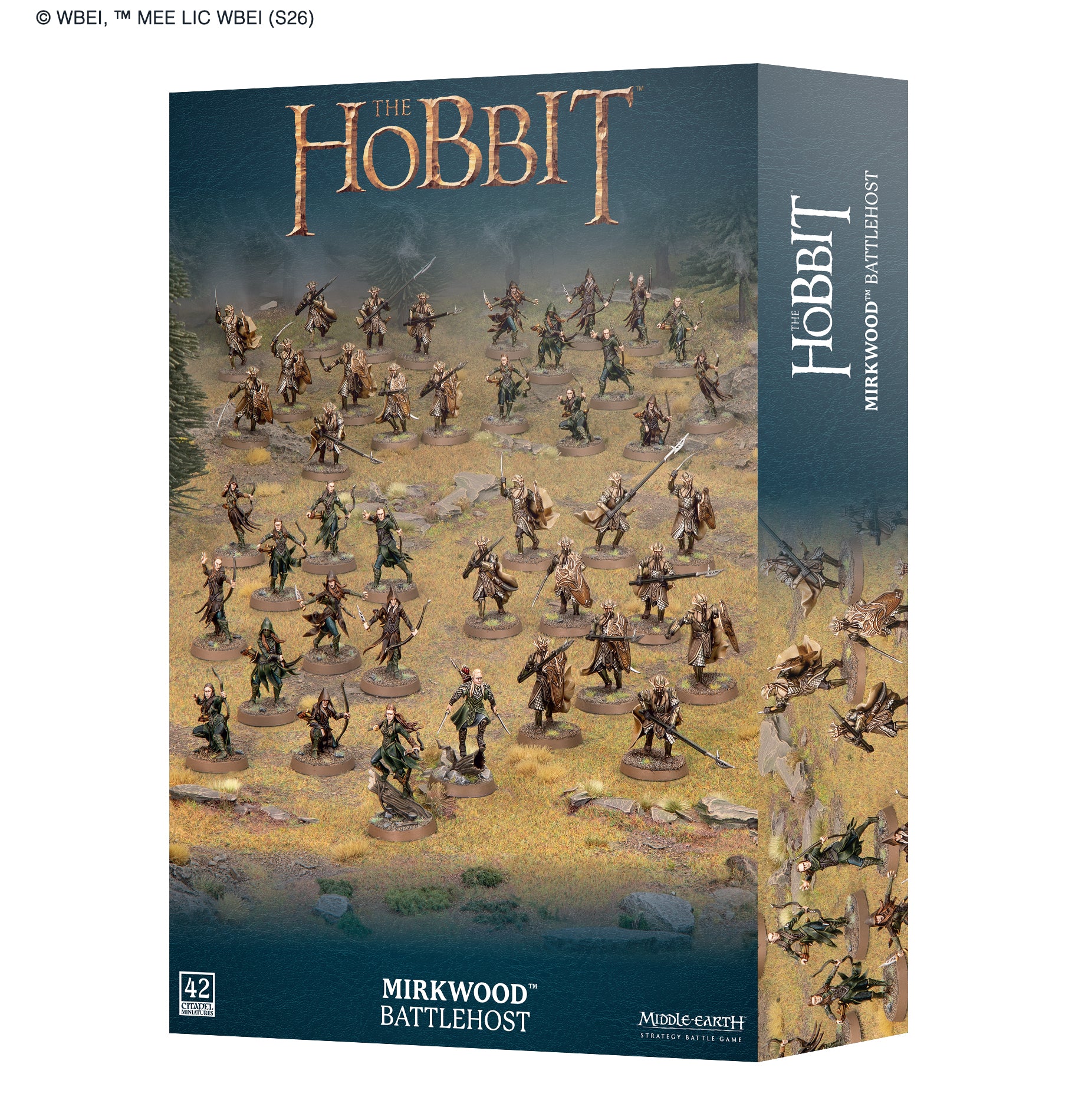 Games Workshop 30-111 - Middle-Earth Strategy Battle Game - Mirkwood Battlehost