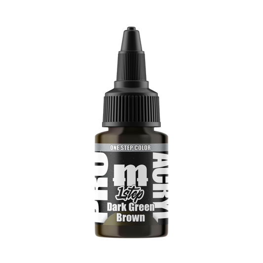Monument Hobbies MPA-509 - Pro Acryl 1-Step Dark Green Brown (22ml)