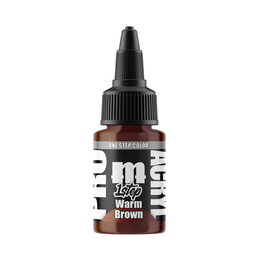 Monument Hobbies MPA-510 - Pro Acryl 1-Step Warm Brown (22ml)