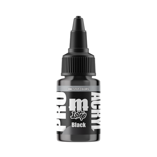 Monument Hobbies MPA-523 - PRO Acryl 1-Step Black (22ml)