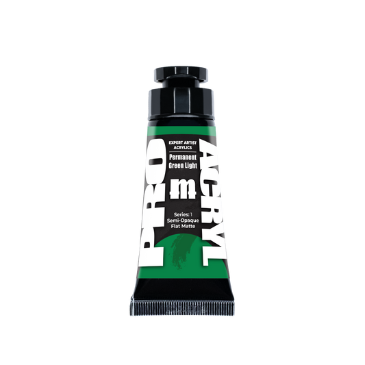 Monument Hobbies MEA-004 - Expert Acrylics Permanent Green Light (30ml)