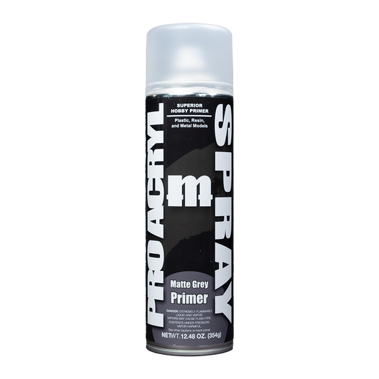 Monument Hobbies MPAR-P05 - Pro Acryl Spray Matte Grey Primer (500ml)
