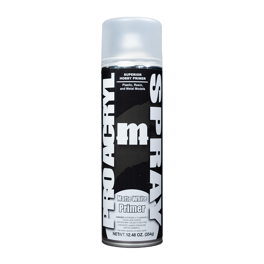 Monument Hobbies MPAR-P03 - Pro Acryl Spray Matte White Primer (500ml)