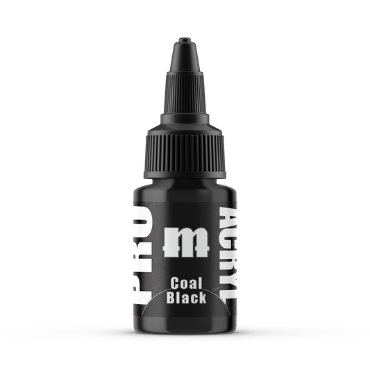 Monument Hobbies MPA-002 - Pro Acryl Coal Black (22ml)