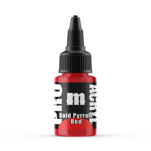 Monument Hobbies MPA-003 - Pro Acryl Bold Pyrrole Red (22ml)