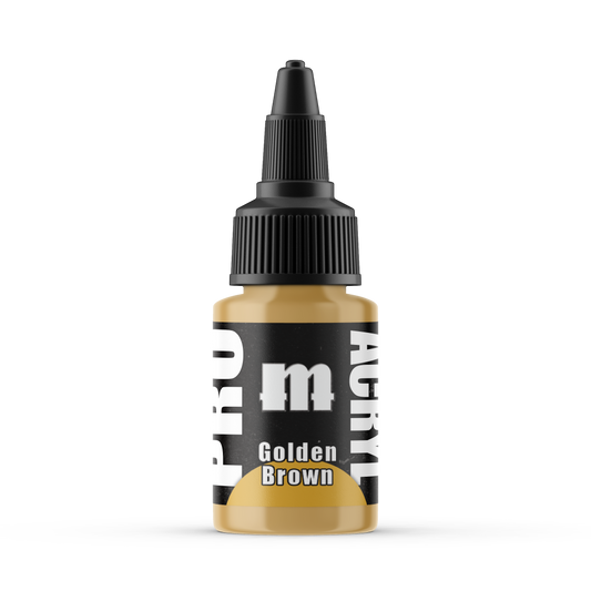 Monument Hobbies MPA-017 - Pro Acryl Golden Brown (22ml)