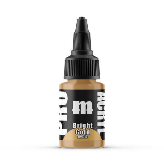 Monument Hobbies MPA-031 - Pro Acryl Bright Gold (22ml)