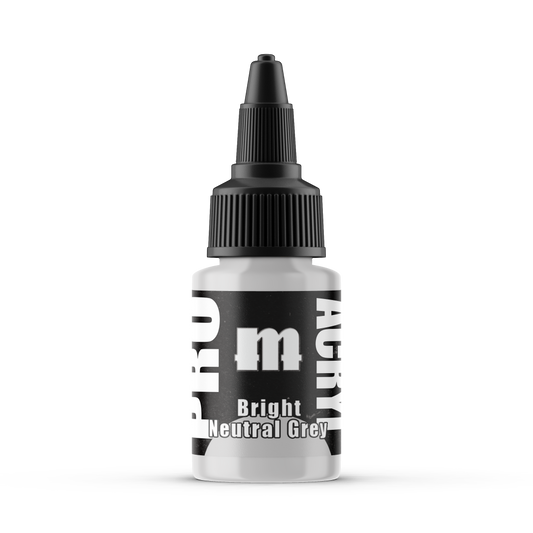 Monument Hobbies MPA-045 - Pro Acryl Bright Neutral Grey (22ml)