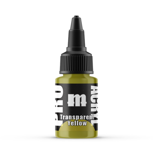 Monument Hobbies MPA-049 - Pro Acryl Transparent Yellow (22ml)