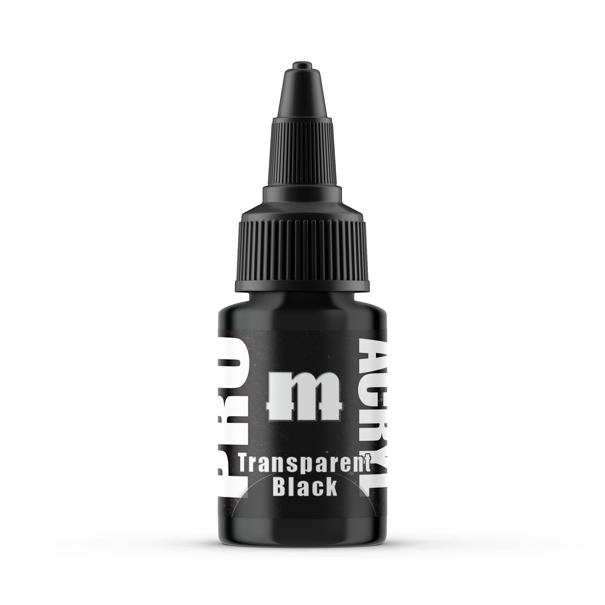 Monument Hobbies MPA-053 - Pro Acryl Transparent Black (22ml)
