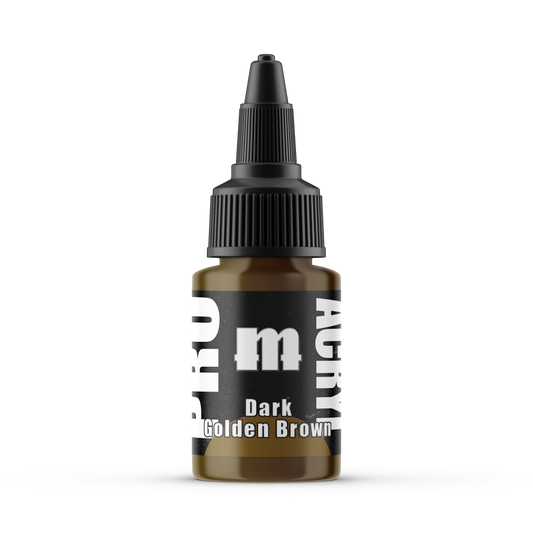 Monument Hobbies MPA-062 - Pro Acryl Dark Golden Brown (22ml)