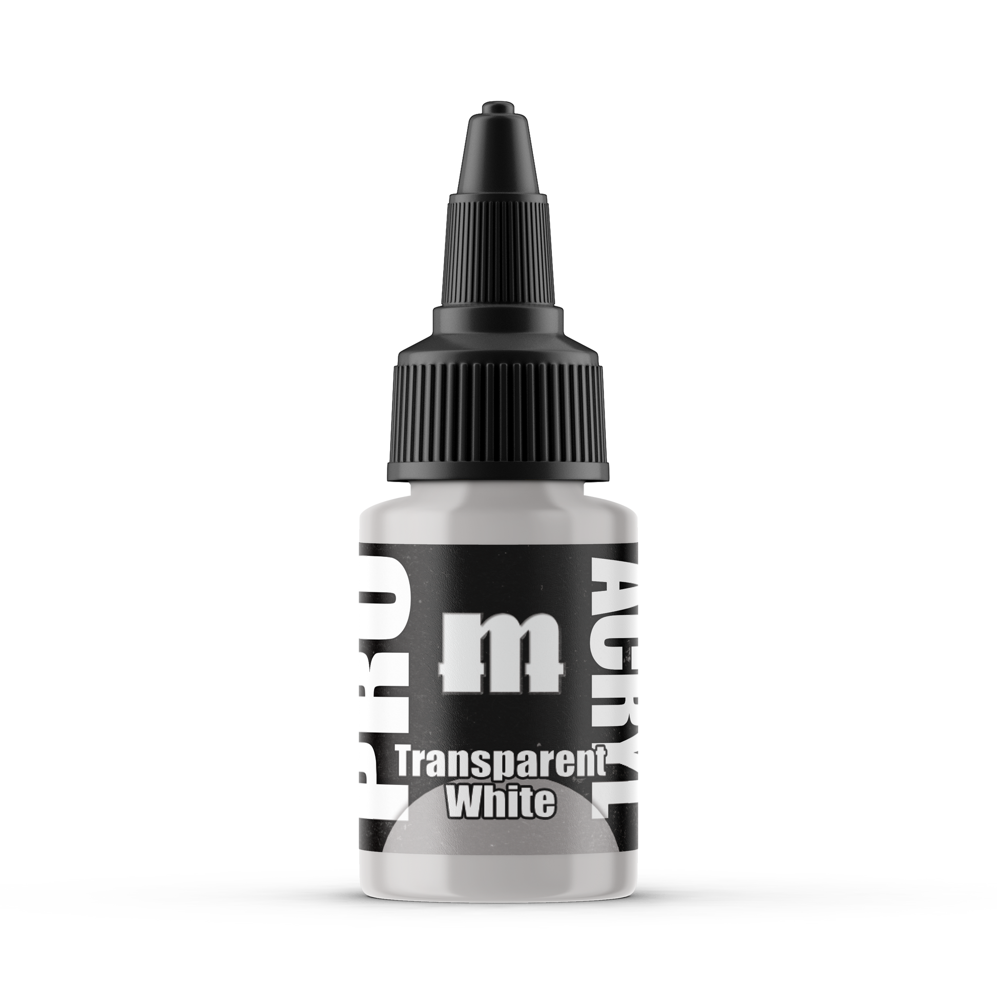 Monument Hobbies MPA-064 - Pro Acryl Transparent White (22ml)