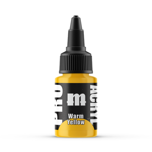 Monument Hobbies MPA-072 - Pro Acryl Warm Yellow (22ml)